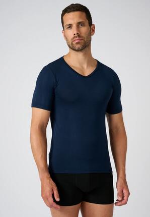 T-shirt manches courtes col V thermique Thermolactyl Sensitive