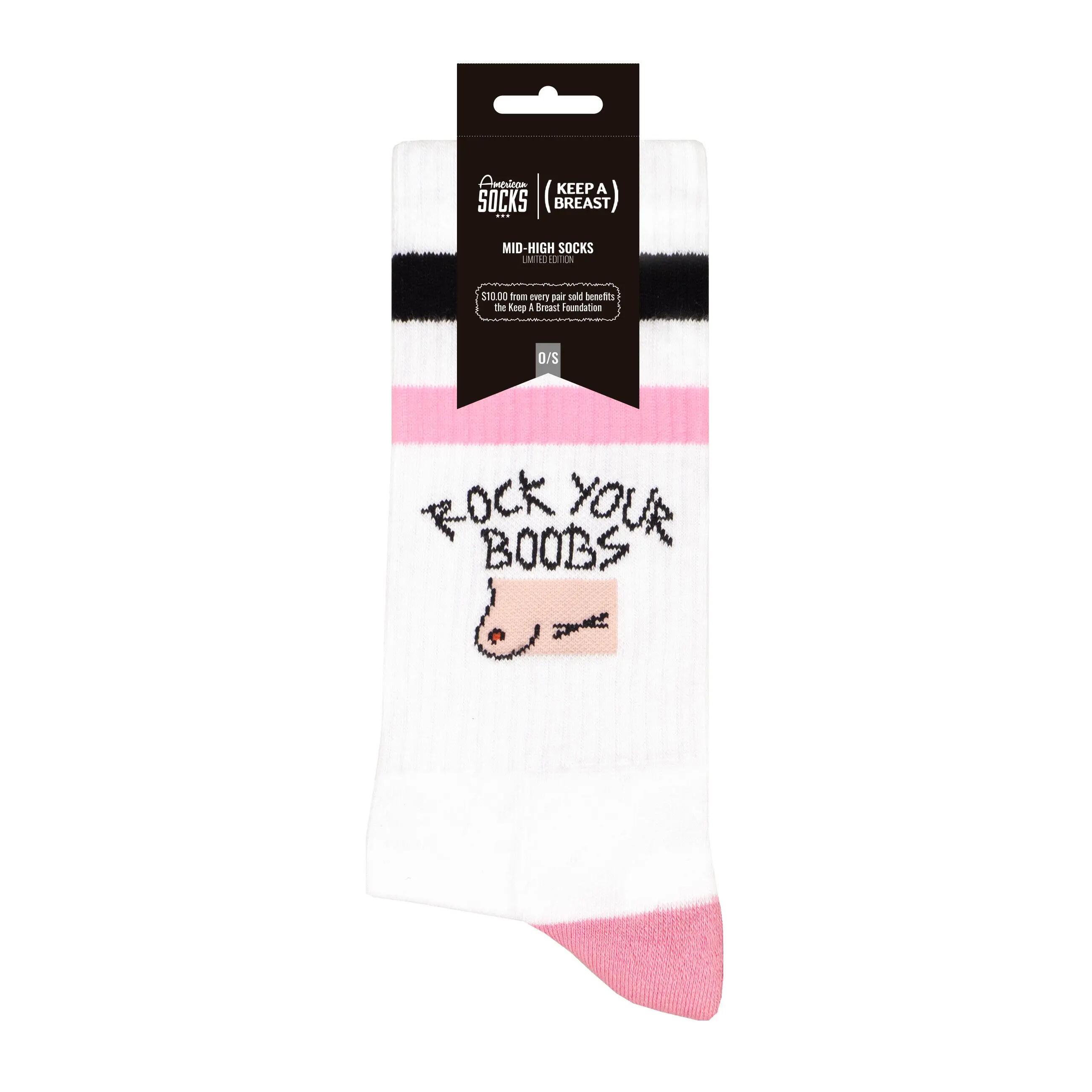 KAB Rock Your Boobs - 02 - Calcetines divertidos streetwear 2/6