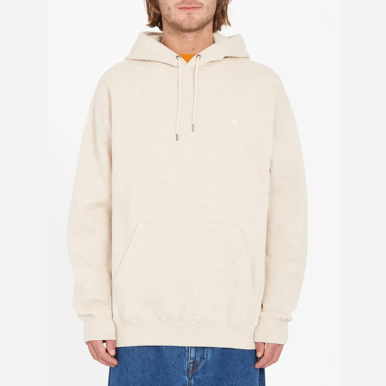 Sudadera con capucha Volcom Single Stone Blanco 1/2