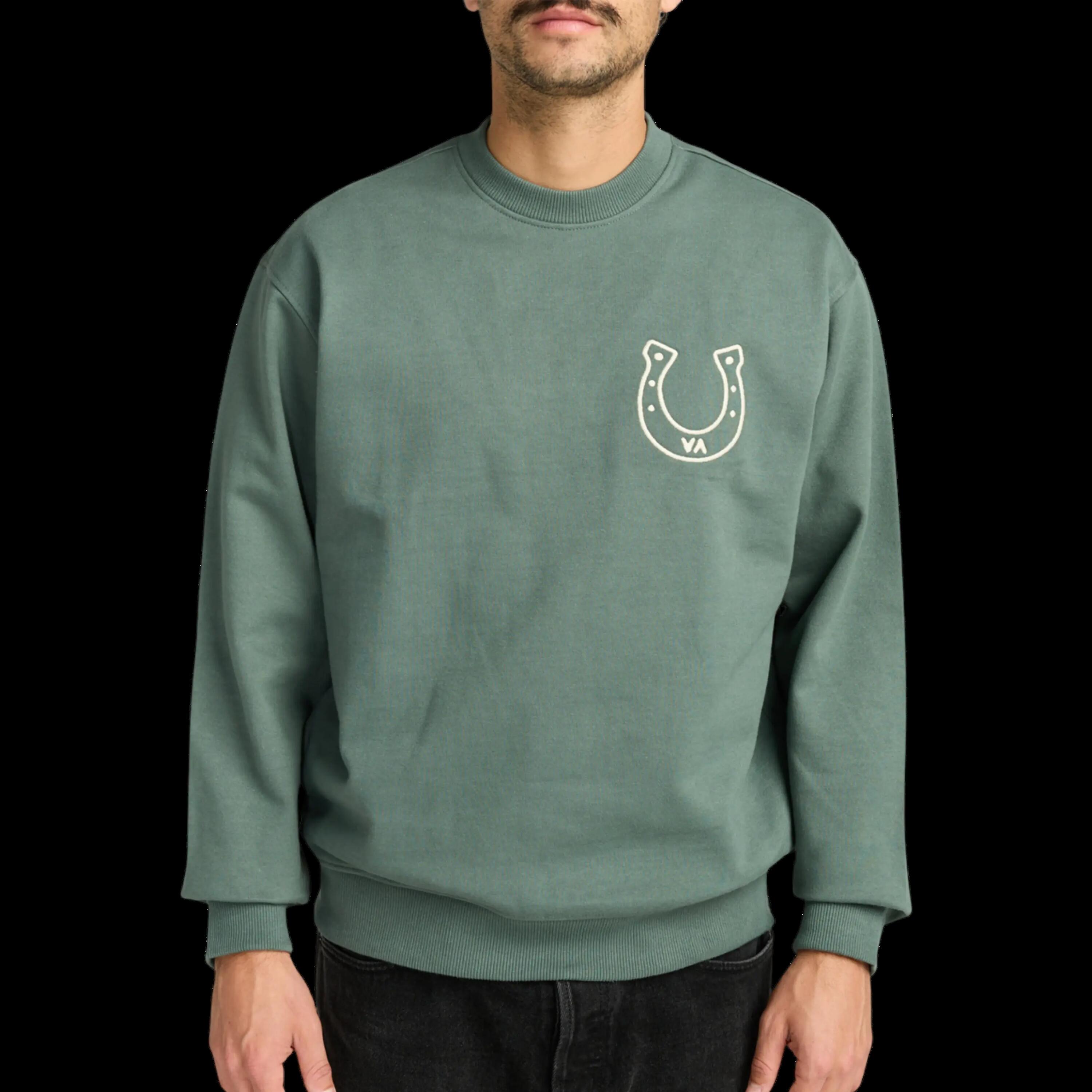 RVCA Lucky Sweatshirt Balsamgrün 1/4