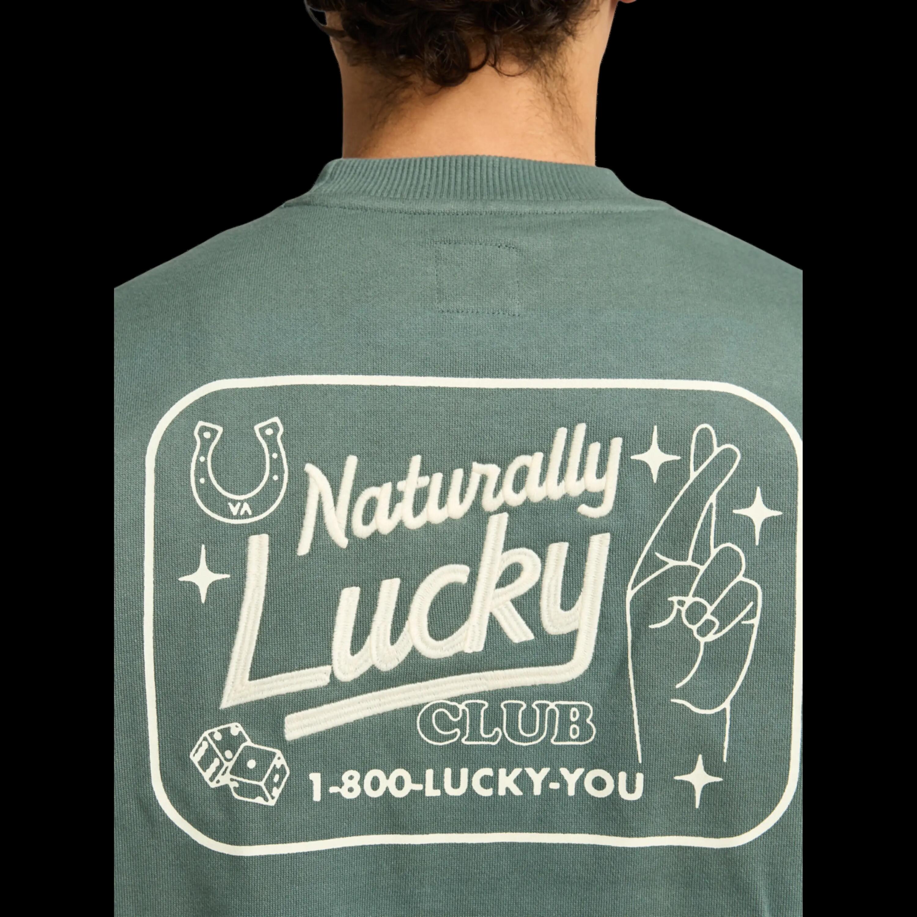 RVCA Lucky Sweatshirt Balsamgrün 4/4
