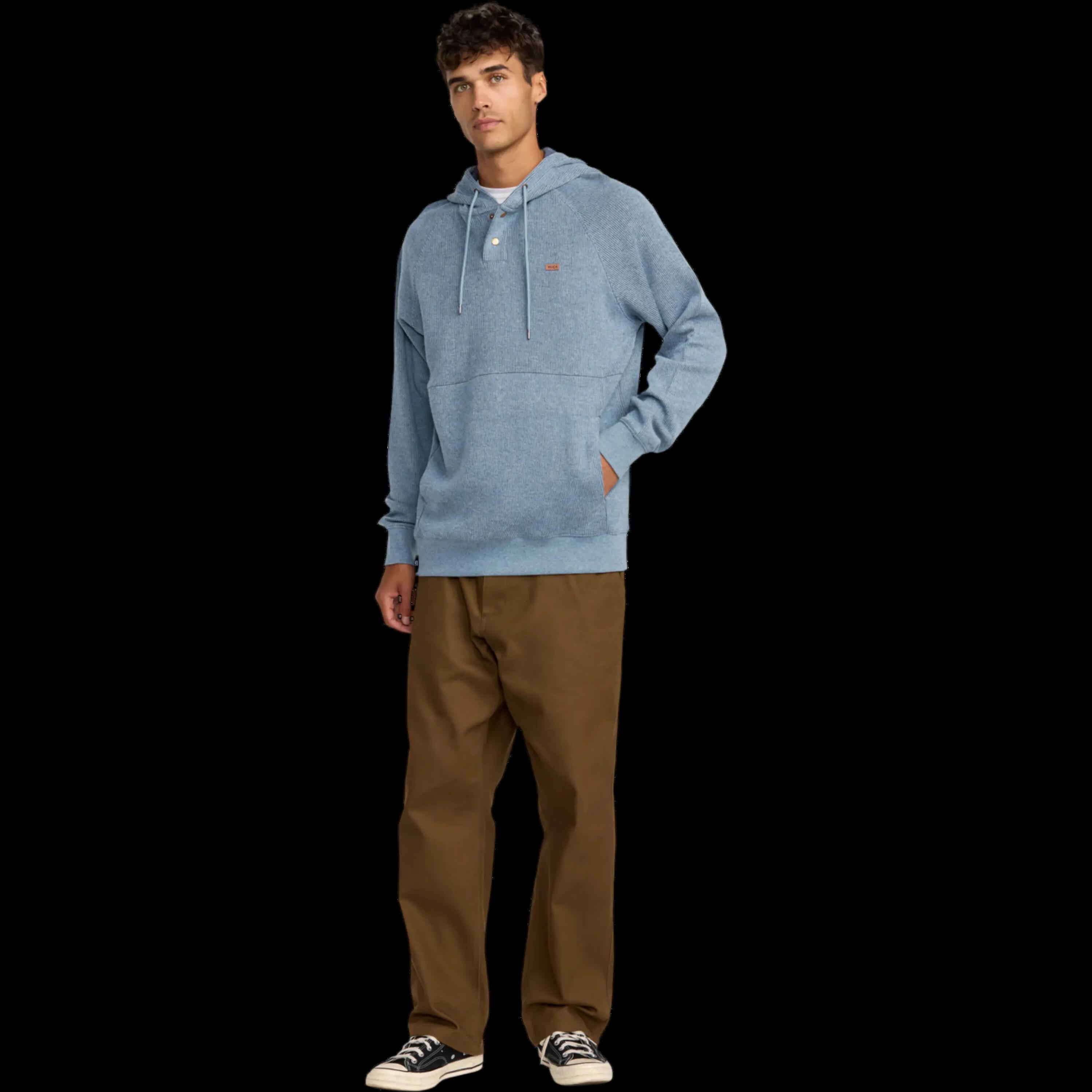 Sudadera con capucha RVCA Port Pullover 3 Azul Vintage 4/4