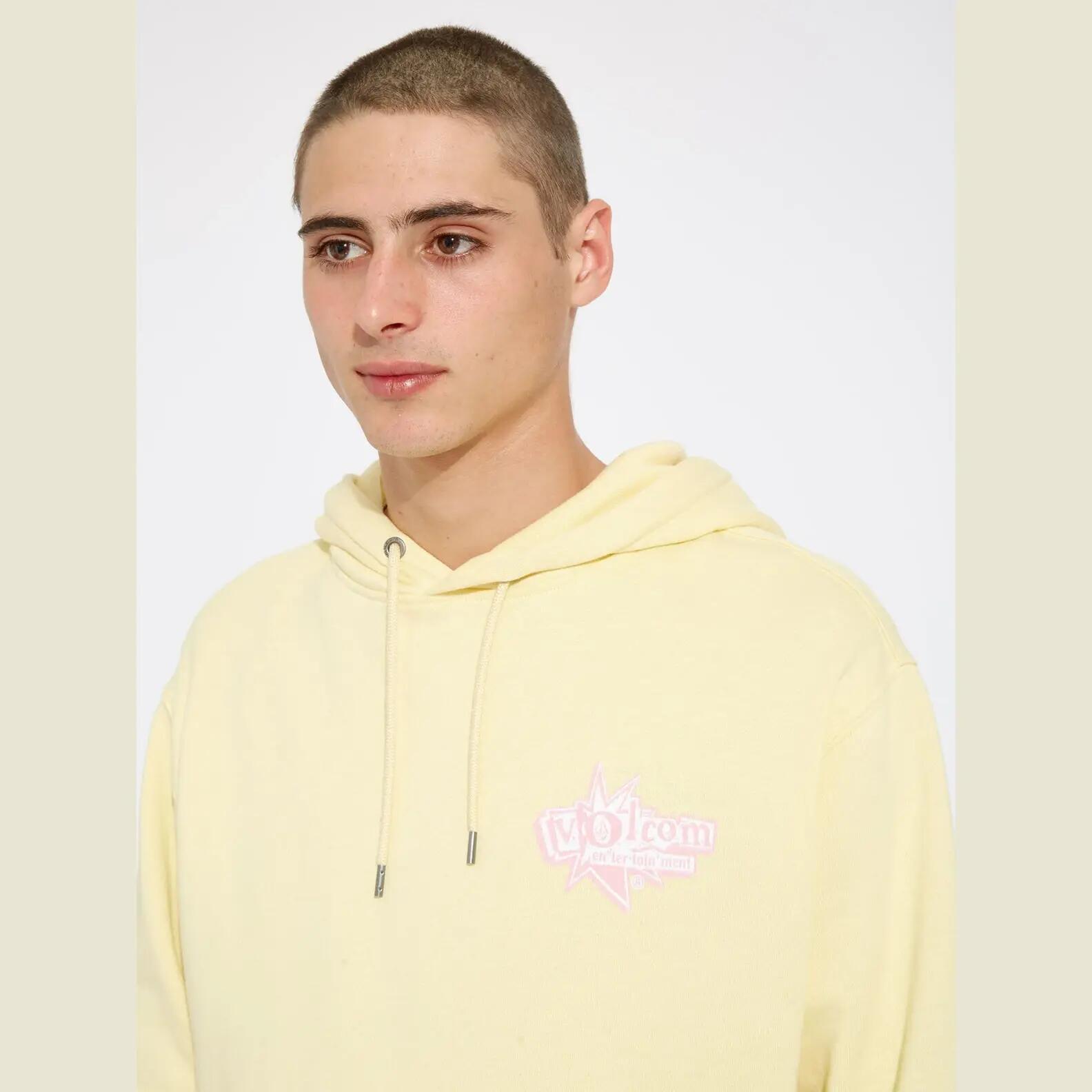 Sudadera con capucha Volcom V Entertainment Amarillo 4/4