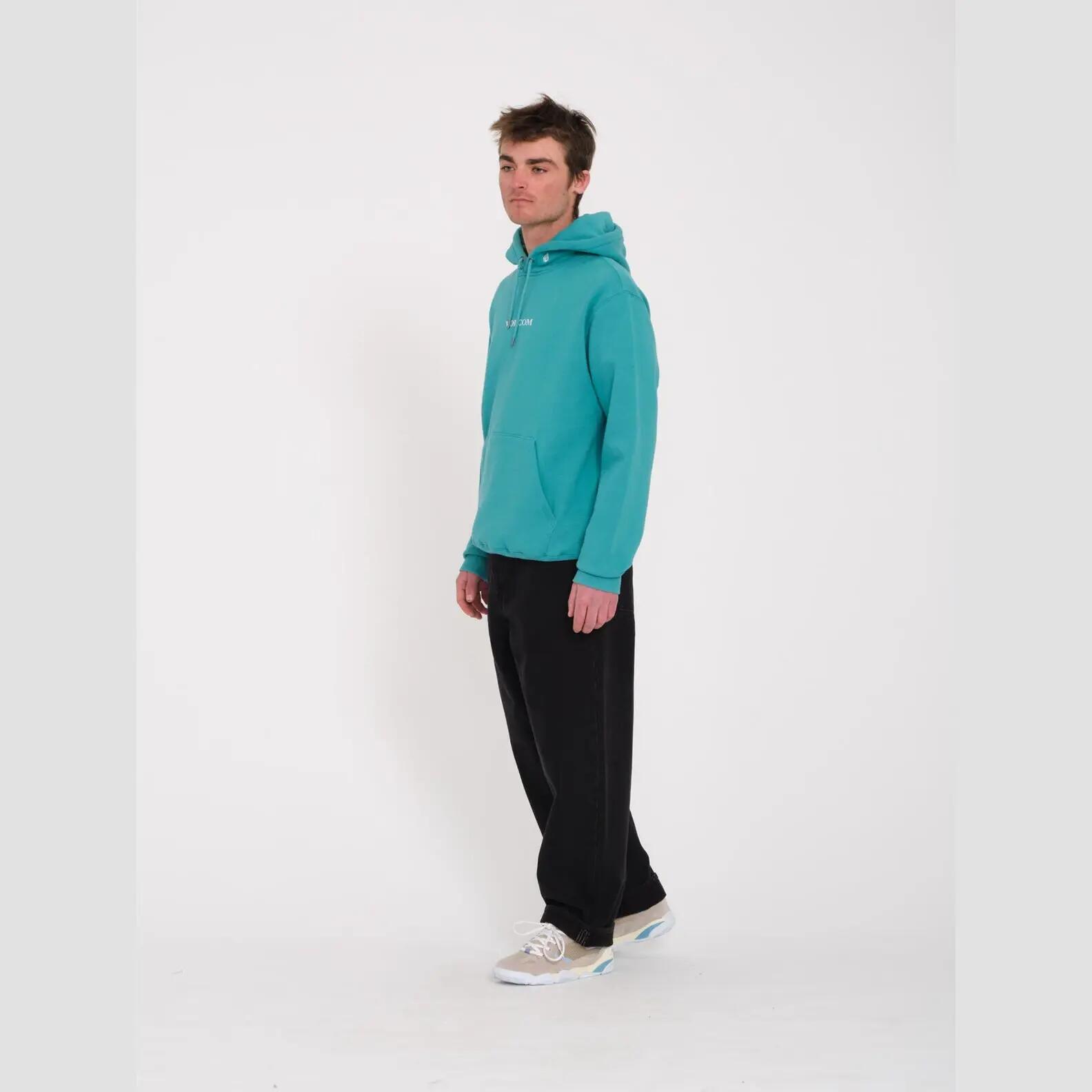 Sweatshirt com capuz Volcom Stone Temple Verde 4/4