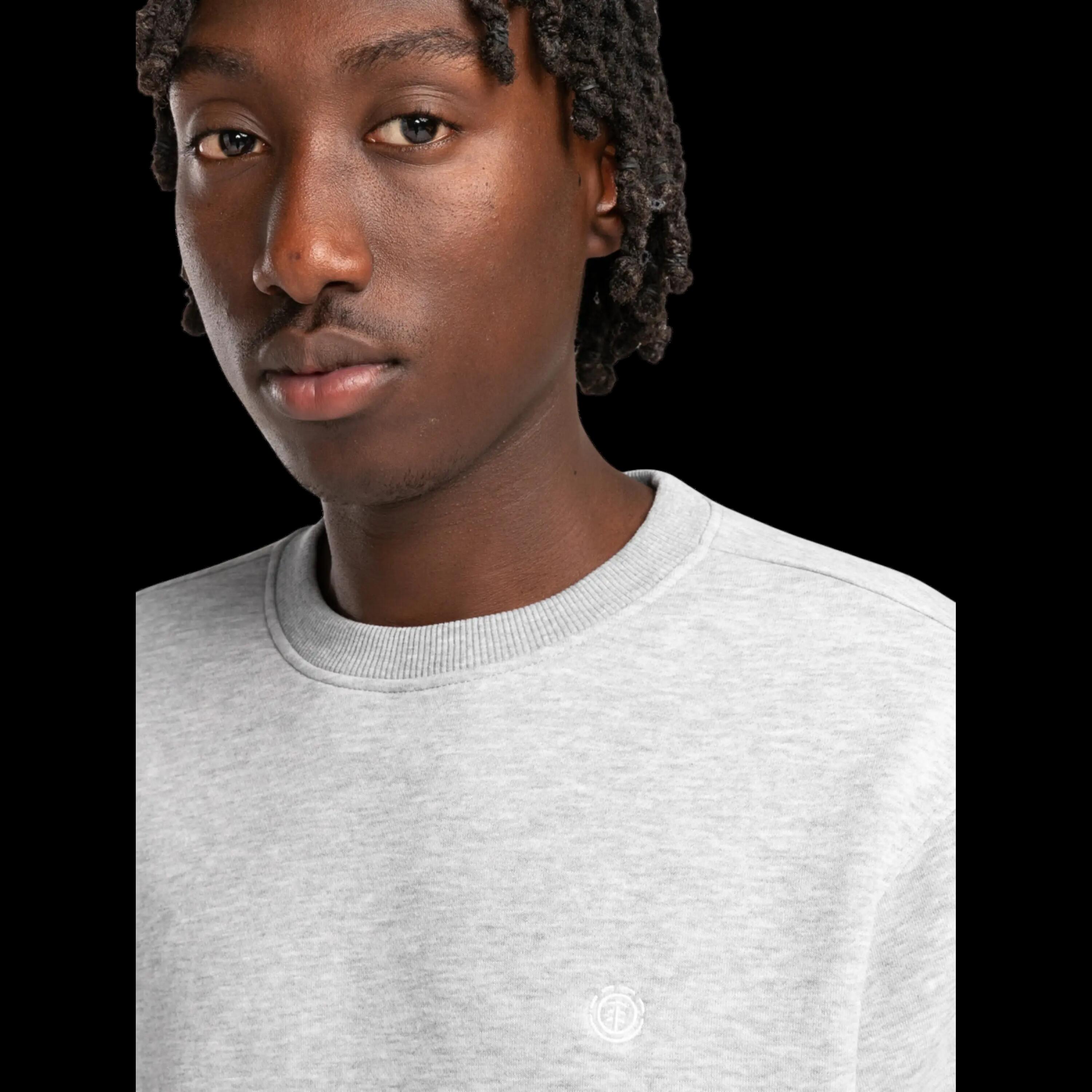 Sudadera Element Icon Embroidery Gris 3/7
