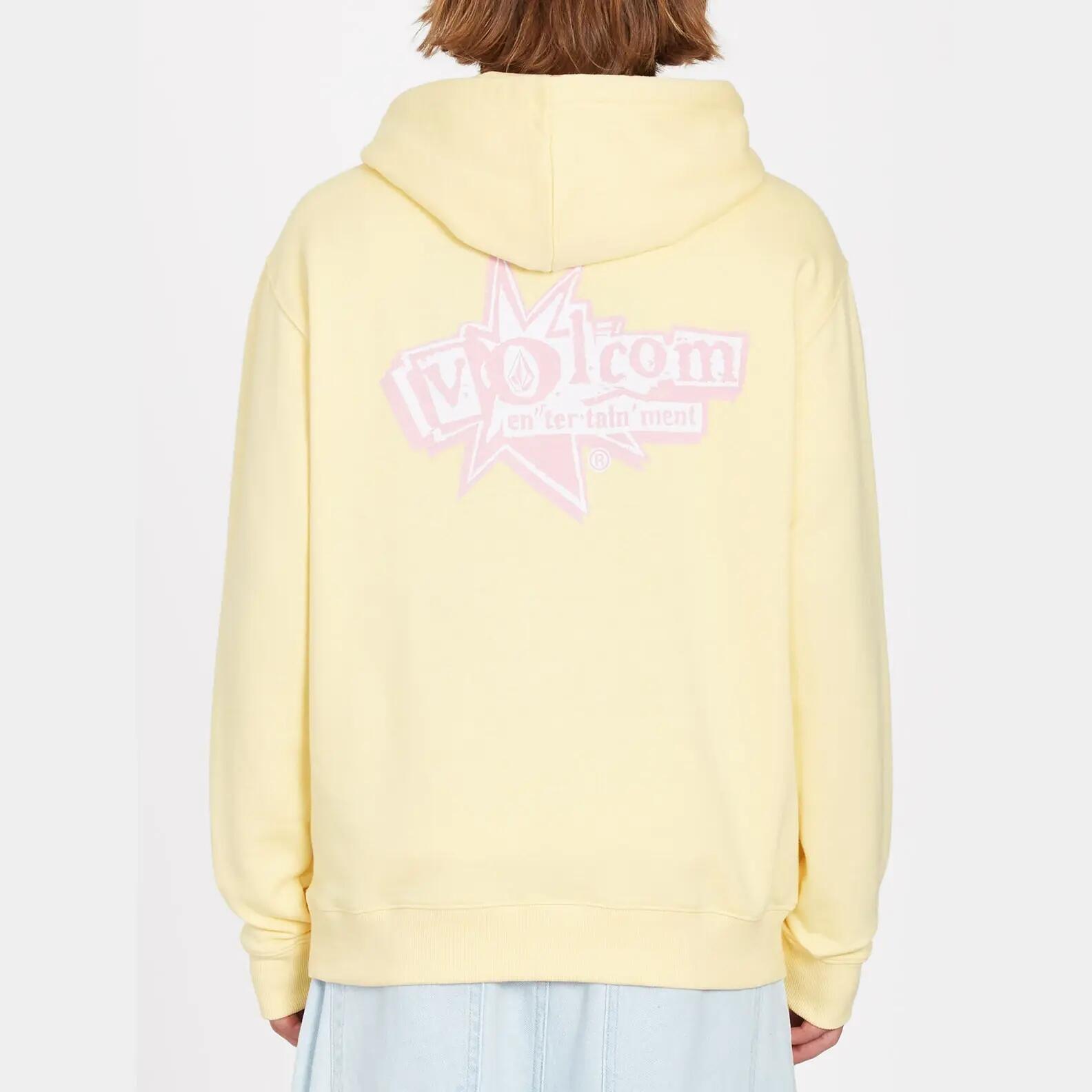Sudadera con capucha Volcom V Entertainment Amarillo 2/4