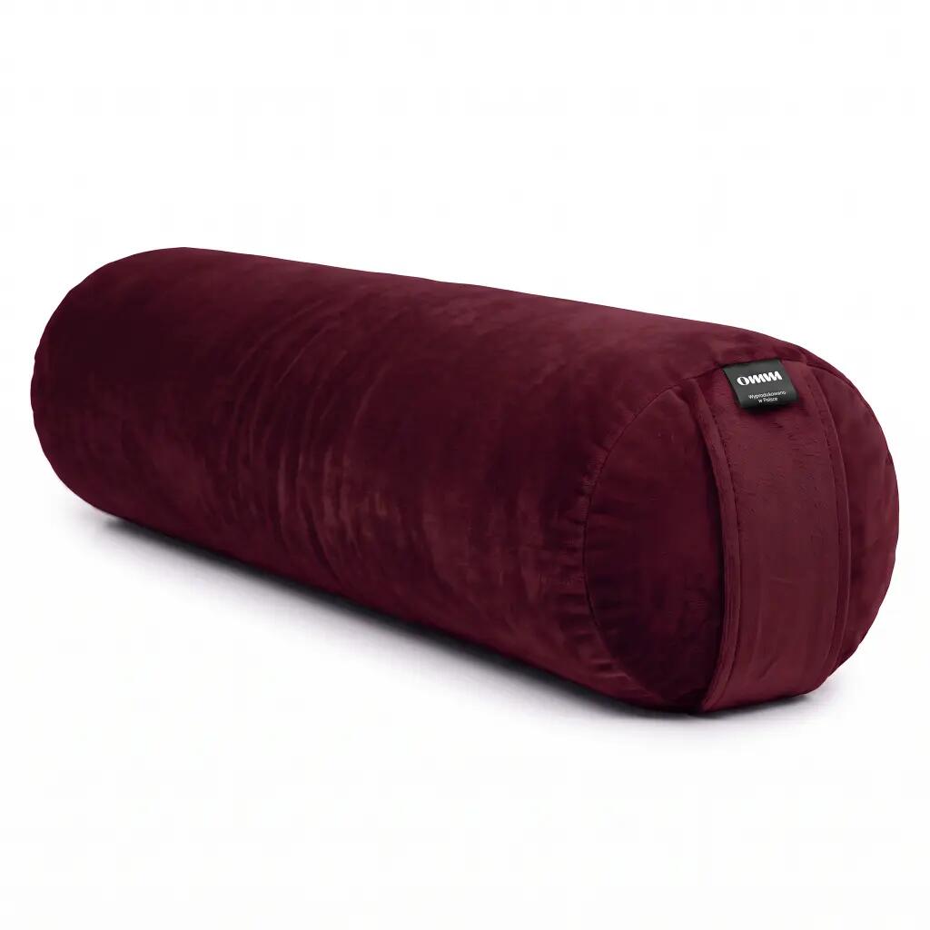 Йога ролер Omm Yoga Bolster - кармин