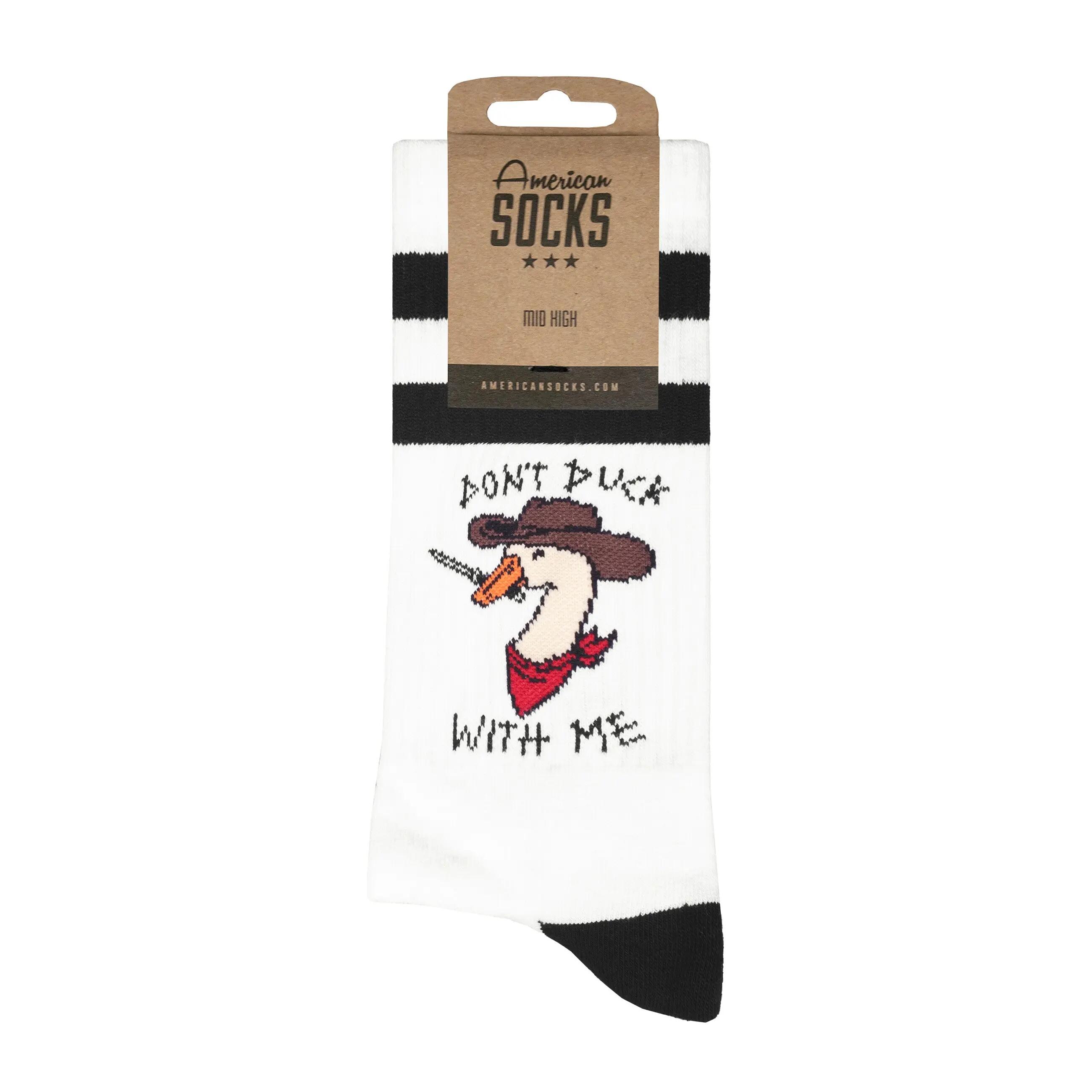 Don't Duck With Me - Calze divertenti streetwear 2/4