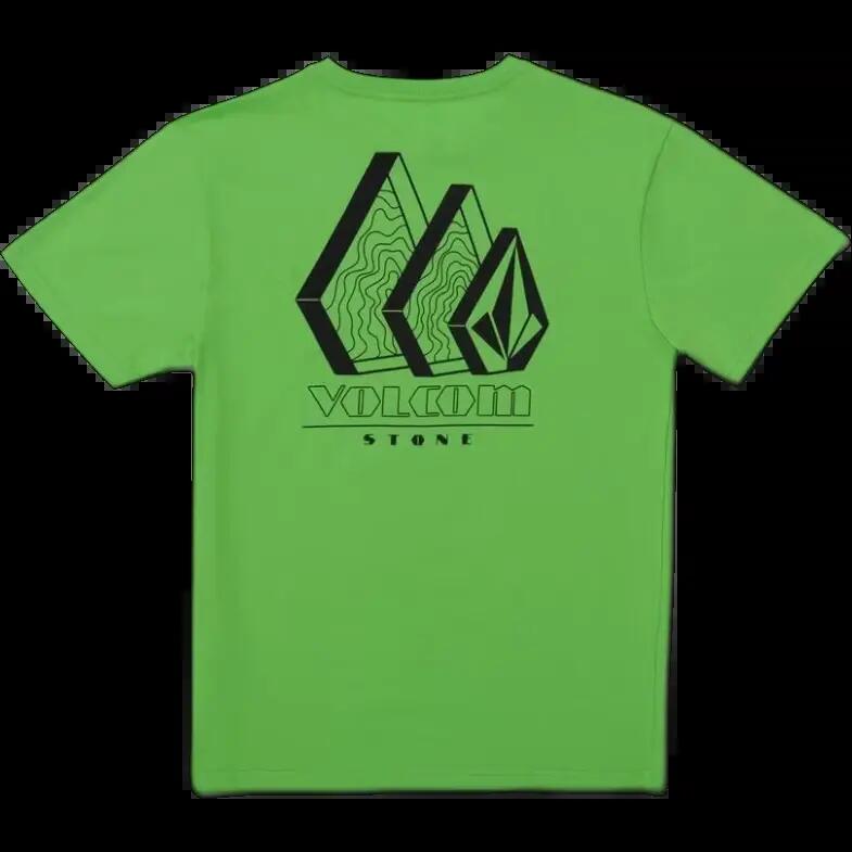 T-shirt Volcom Repeater Verde Elétrico 2/2