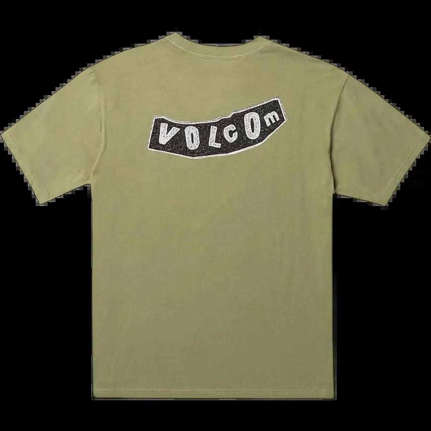 T-shirt Volcom Skate Vitals Originator Verde Tomilho 2/4
