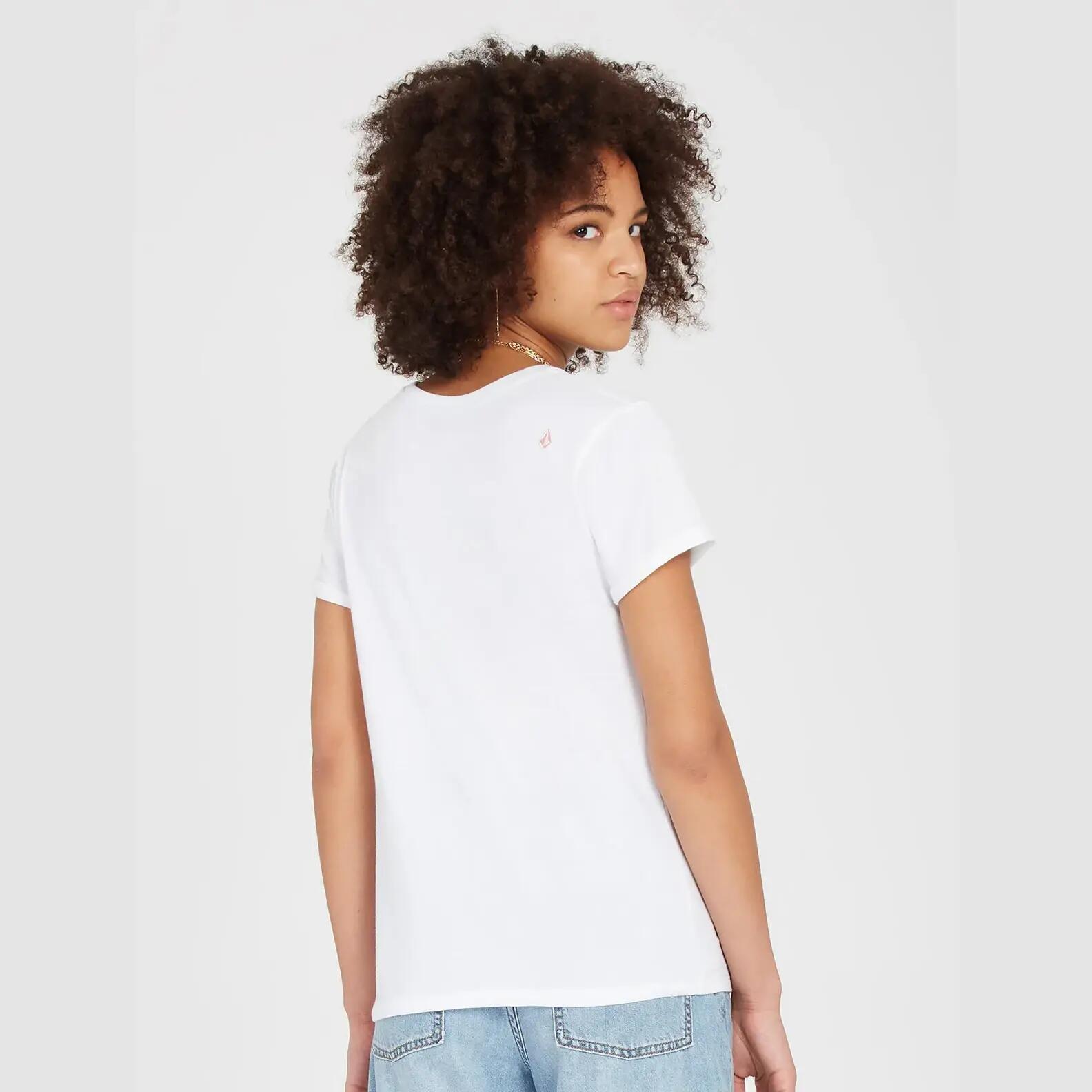 T-shirt Volcom Radical Daze Branco 2/4