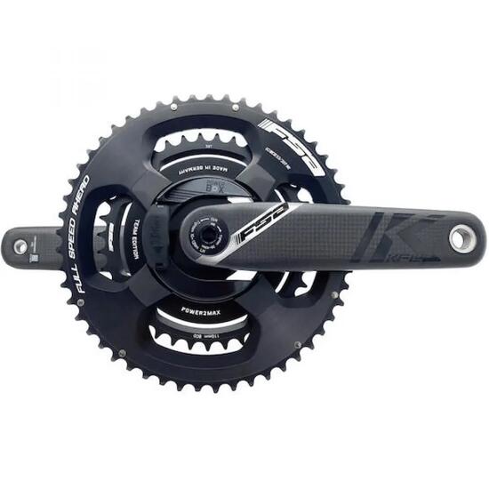 FSA Leistungsmesskurbel Powerbox Road Carbon K-Force Team 170 mm Schwarz - pr...