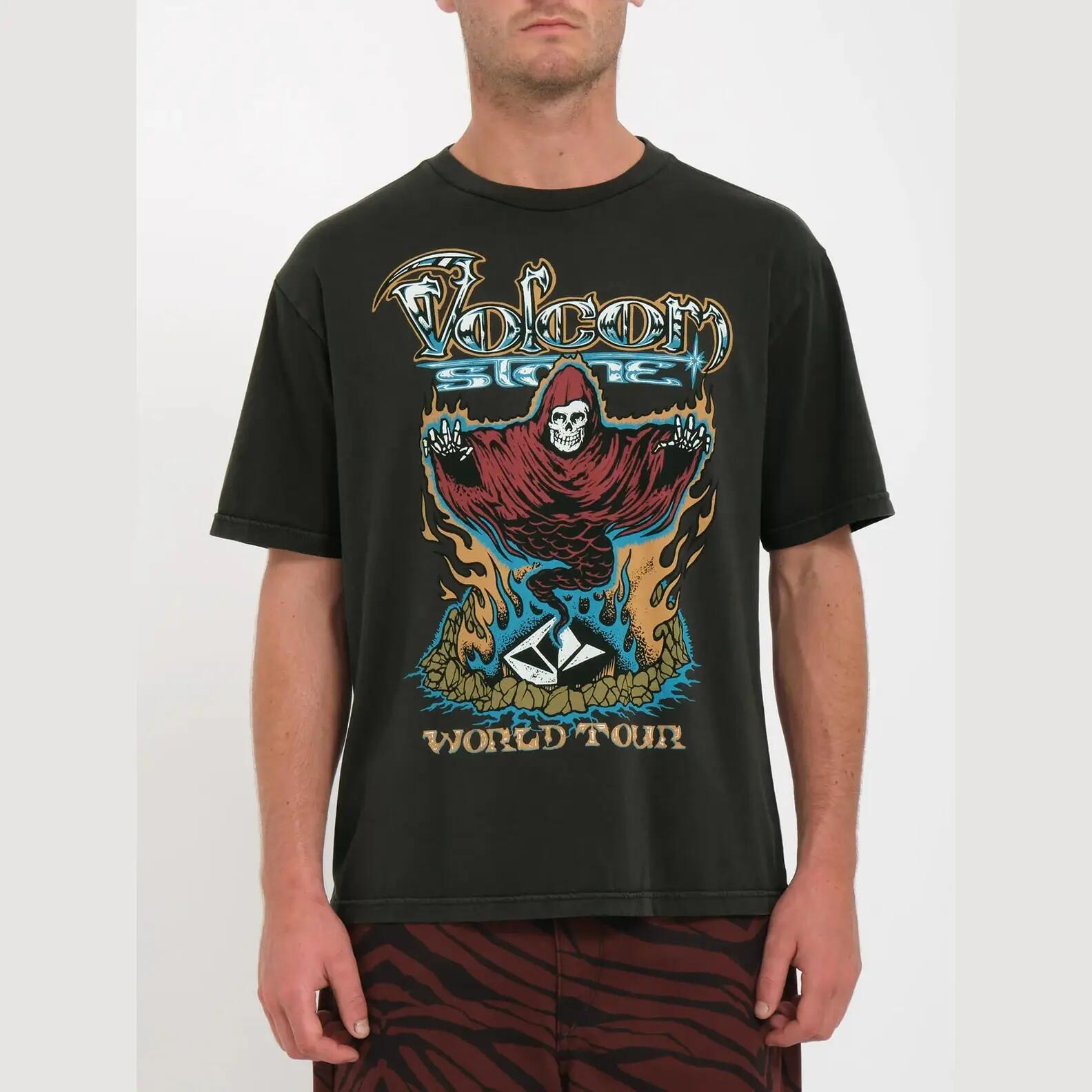 T-shirt Volcom Stone Ghost Preto 1/3