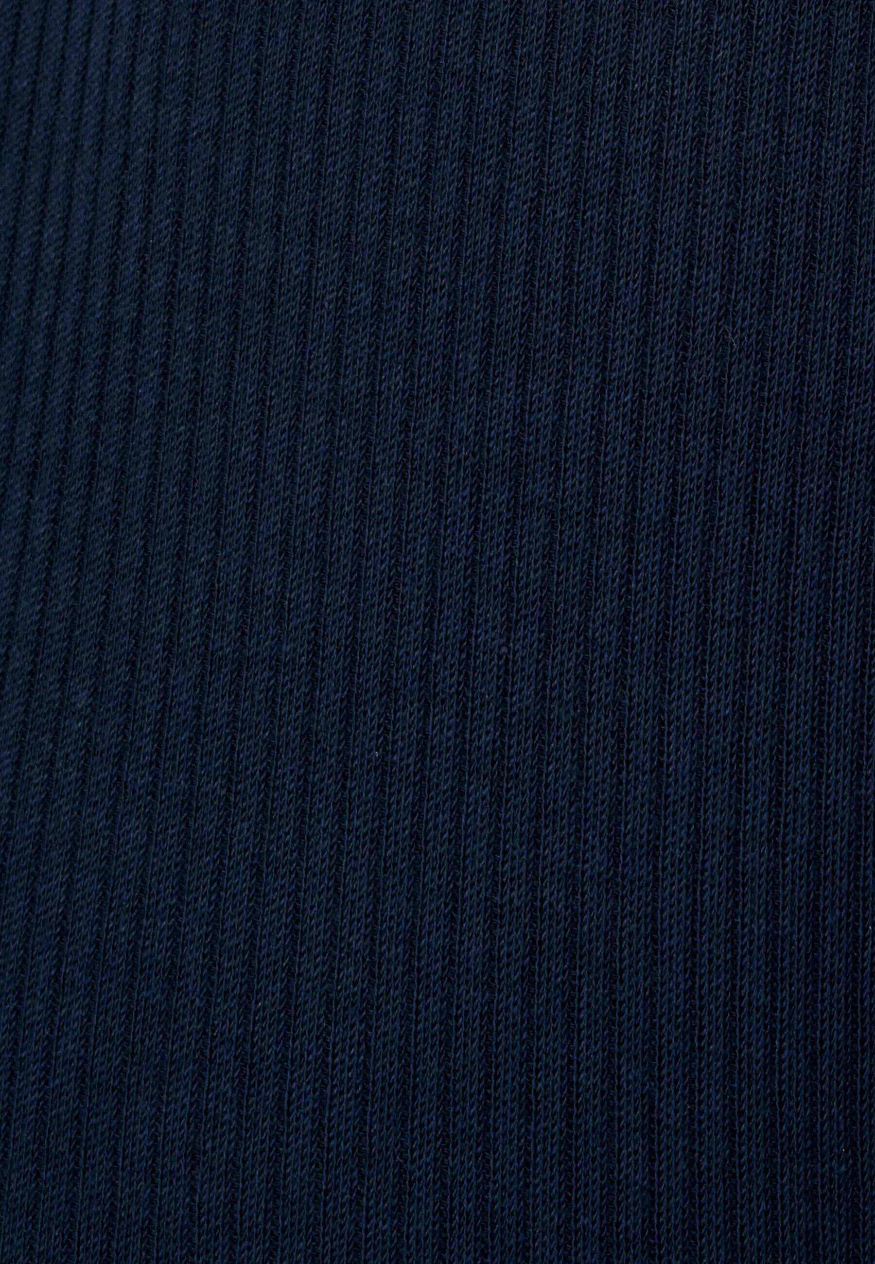 T-shirt thermique Thermolactyl col montant, côtes molletonnées  - Bleu 5/5