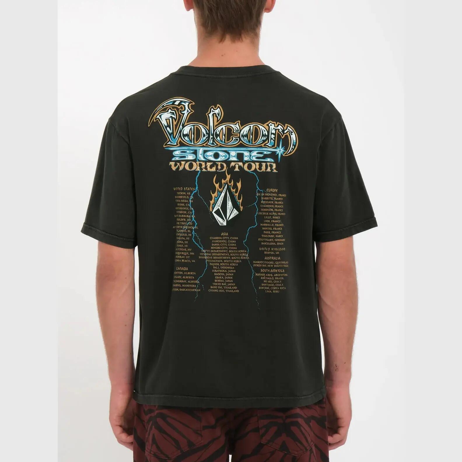 T-shirt Volcom Stone Ghost Preto 2/3