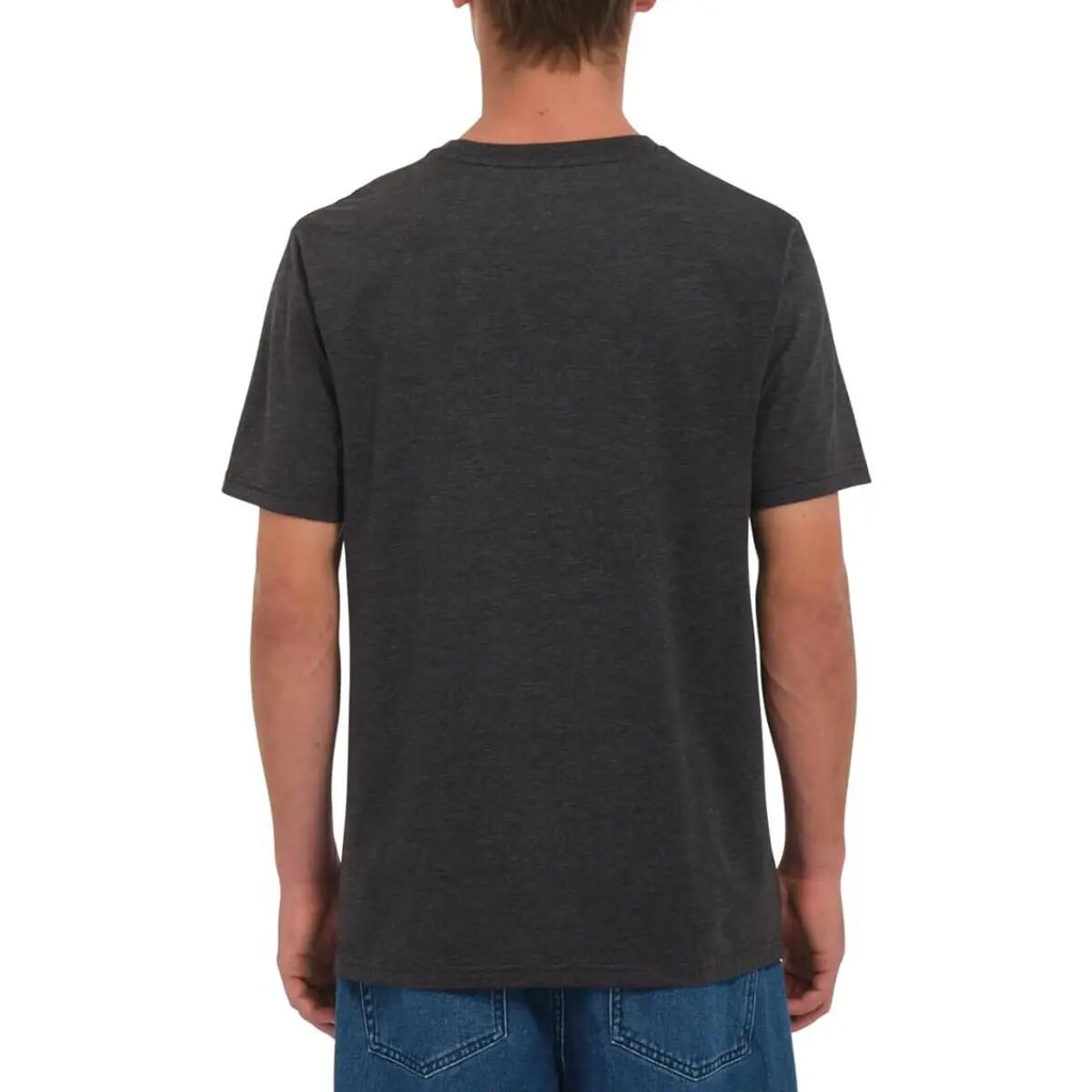 Volcom Offshore Stone Heather T-Shirt Schwarz 2/2