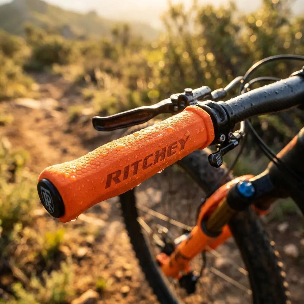 Paar Ritchey WCS TrueGrip Orange Grips 2/3