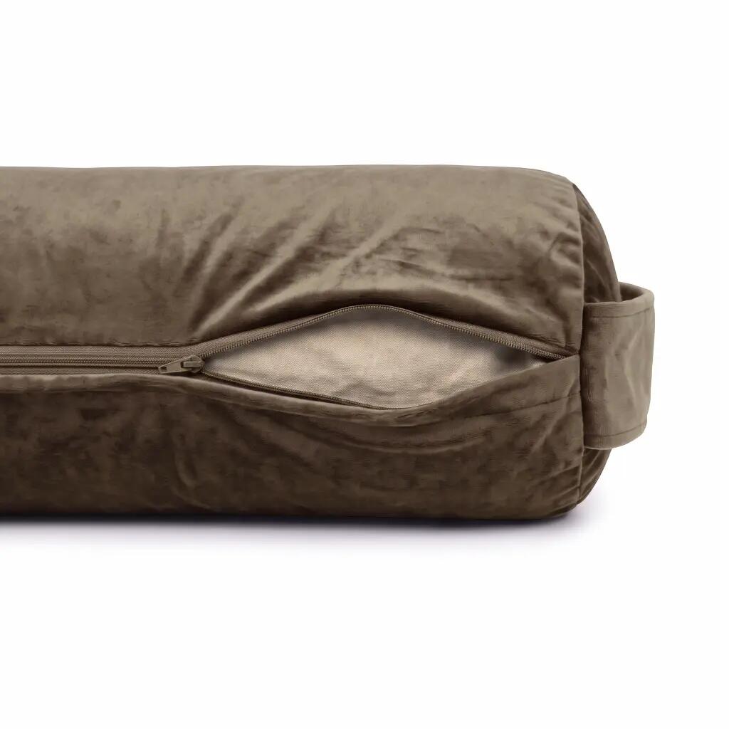 Rullo da yoga Bolster Omm Yoga - Beige 3/6