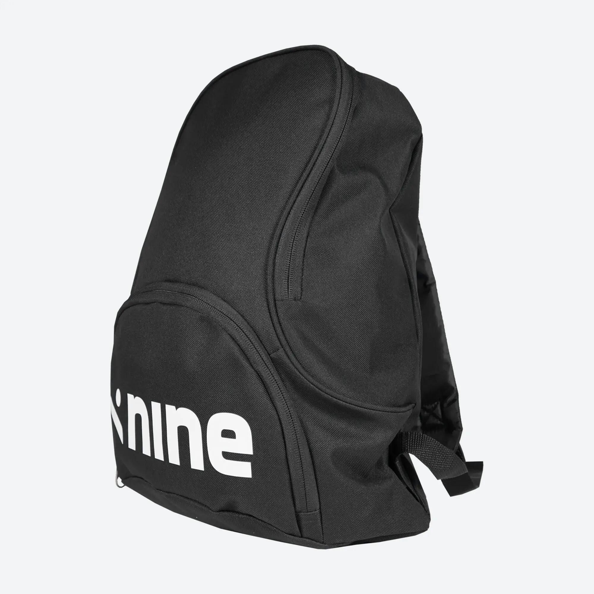 Mochila de gimnasio pequeña con zapatillero para voleibol 15 L RIVA negra 2/6