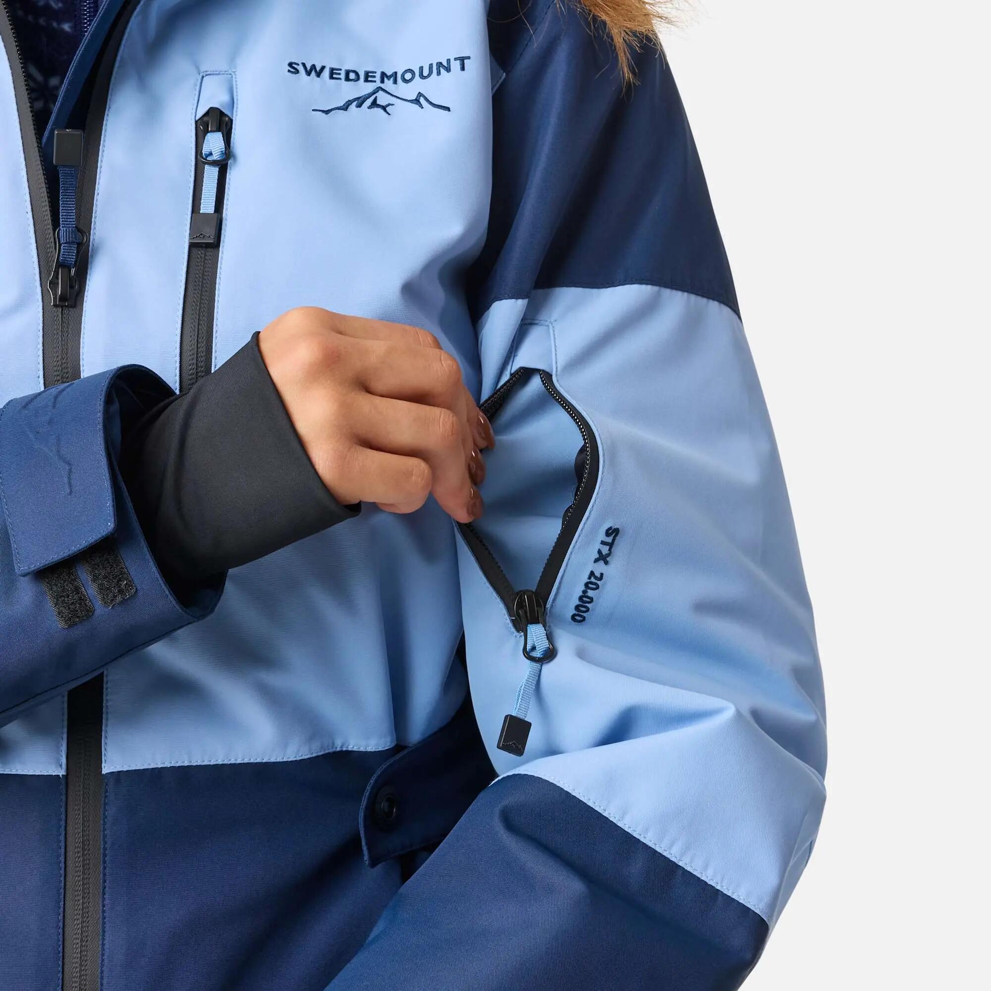 Mono De Invierno Esquí Mujer Impermeable Freeride 9/12