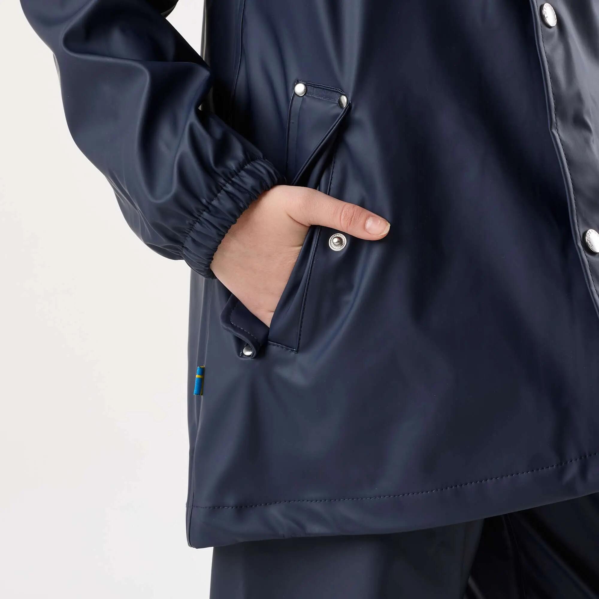 Veste de randonnée junior imperméable trois couches Väderöarna Coat 9/13