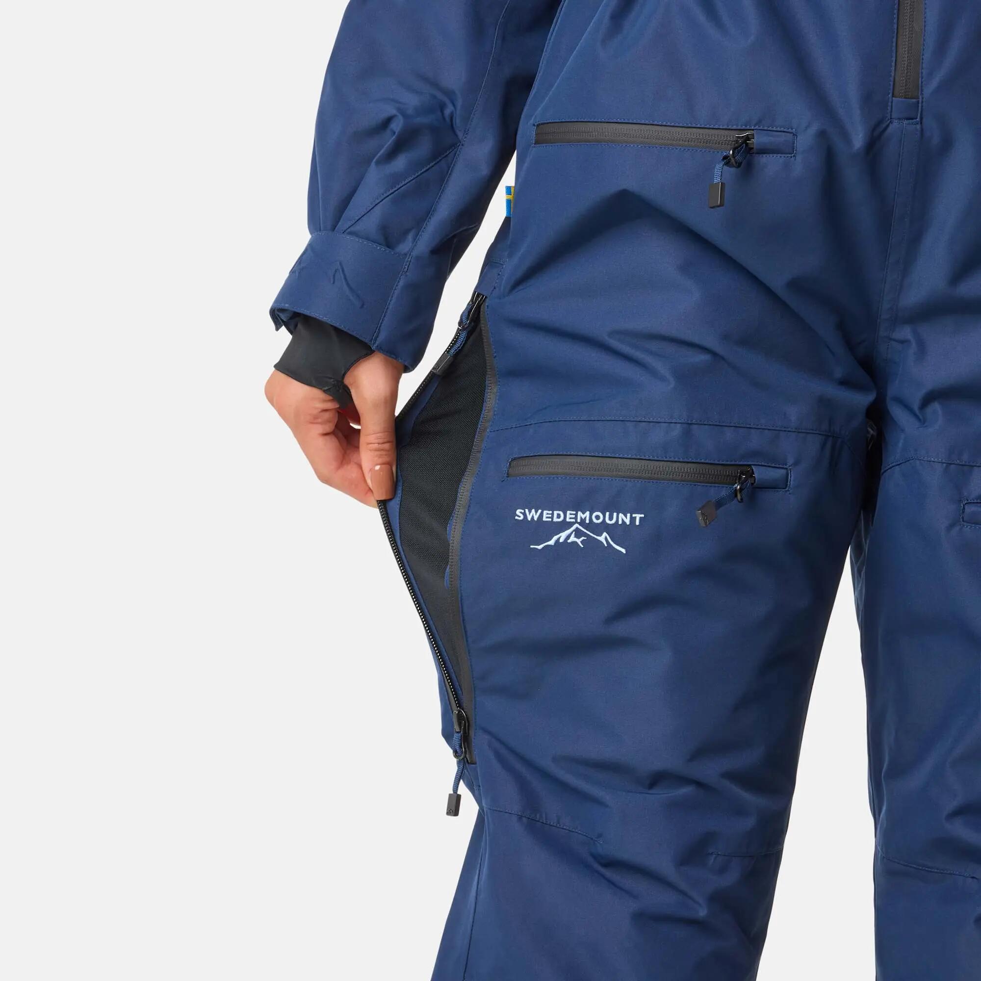 Mono De Invierno Esquí Mujer Impermeable Freeride 10/12