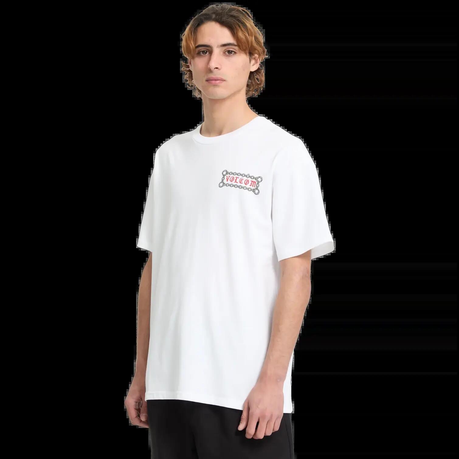 Maglietta Volcom Fa Daniel Shepard Nero Bianco 6/6