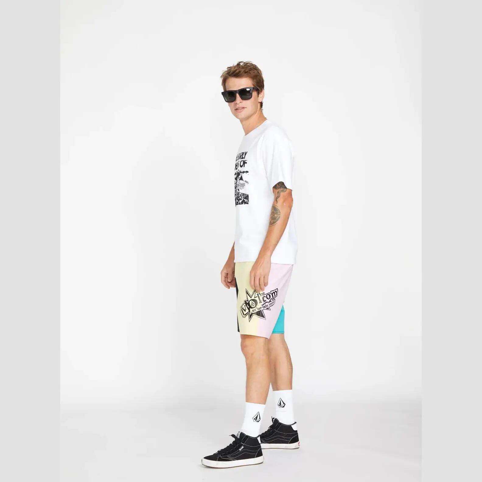 T-shirt Volcom V Entertainment Poems Branco 4/4