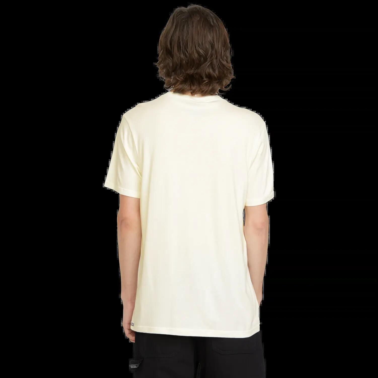 T-shirt Volcom Worldly Bianco Naturale 2/7