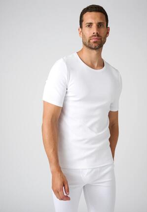 T-shirt thermique Thermolactyl manches courtes maille interlock - Noir