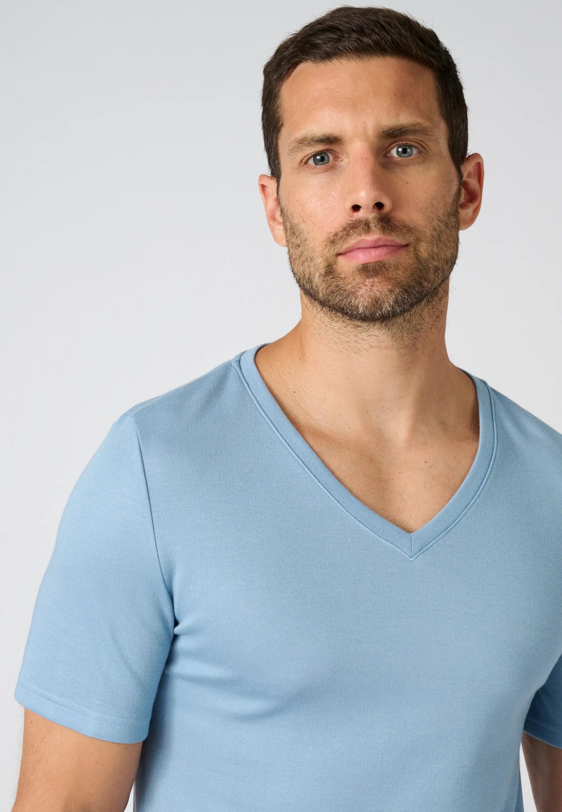 T-shirt double face col V thermique Thermolactyl 4/5