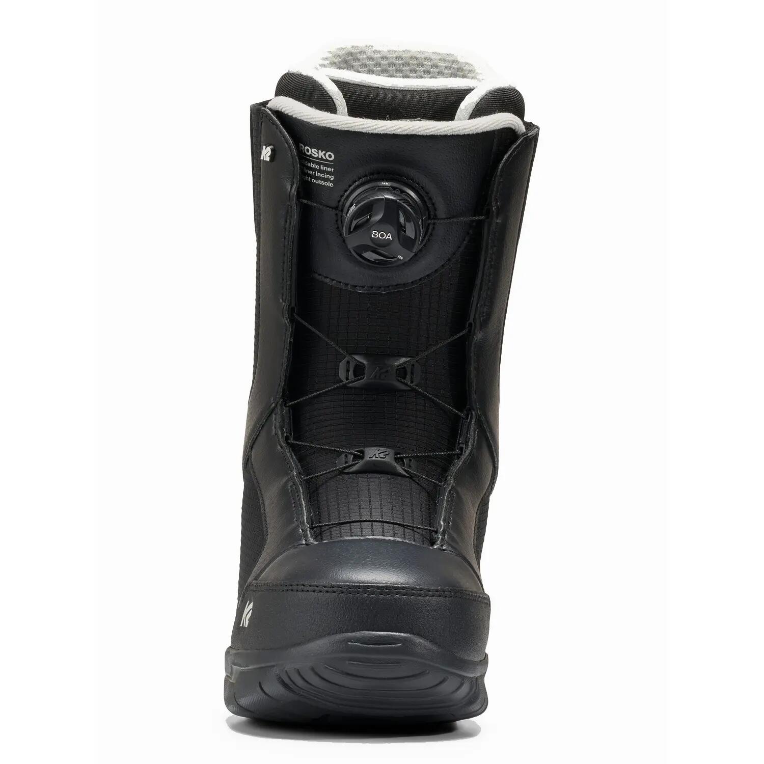 Scarponi snowboard uomo Rosko All Mountain neri 2/4