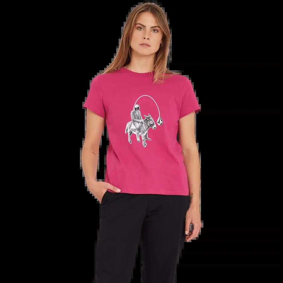 Camiseta Volcom Oldees Acai 3/4
