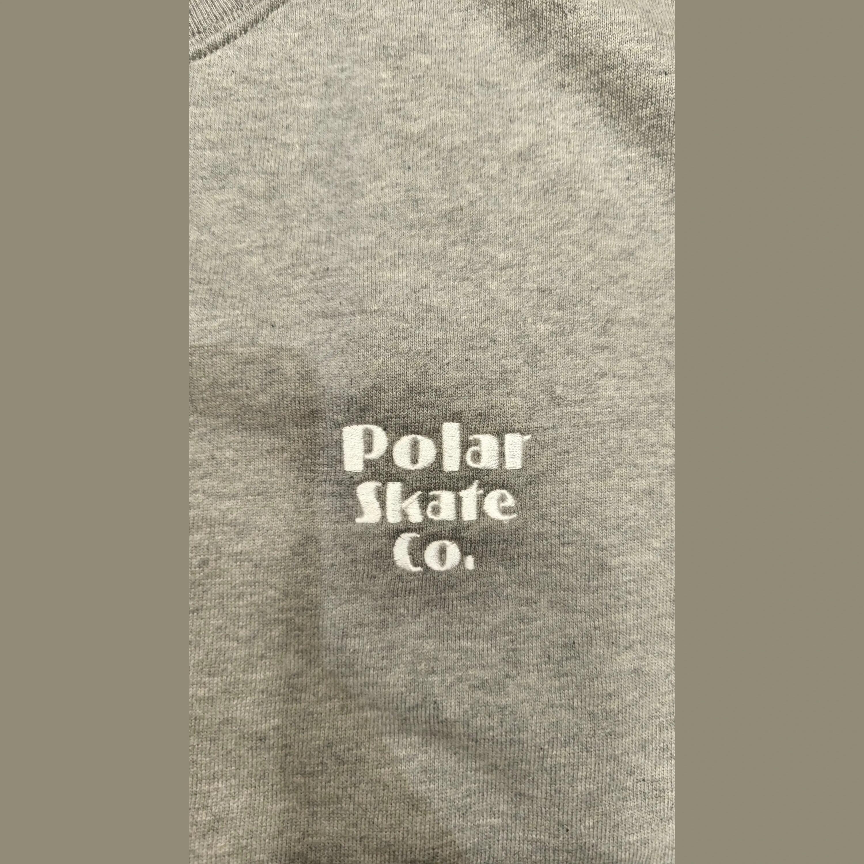 Sweatshirt Polar Skate Co Dave Crewneck Cinza 3/3
