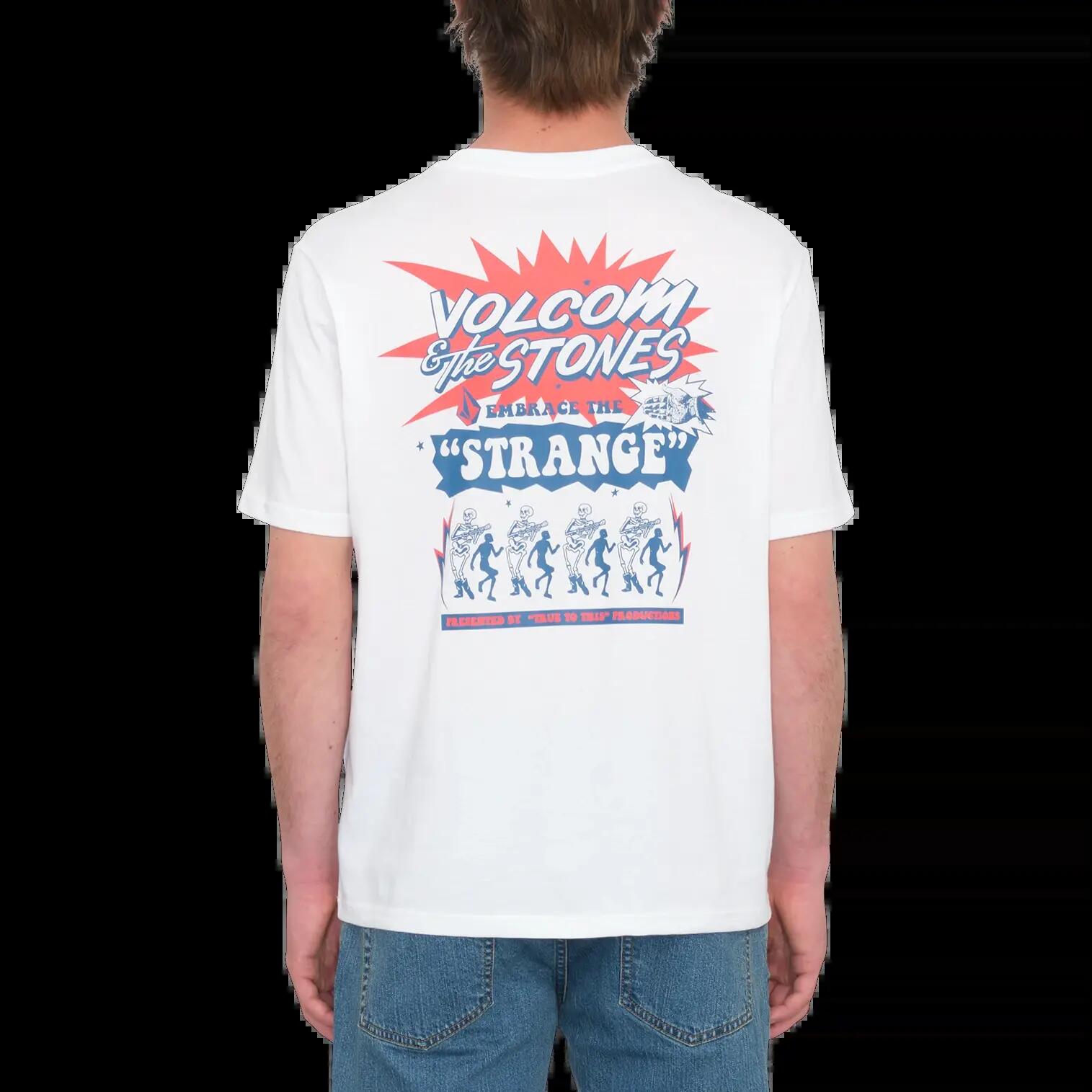 T-shirt Volcom Strange Relics Bianco 2/2