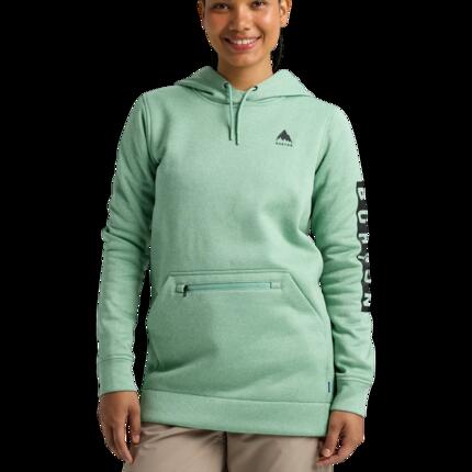 Sweat à capuche Burton Oak Long Vert Sauge