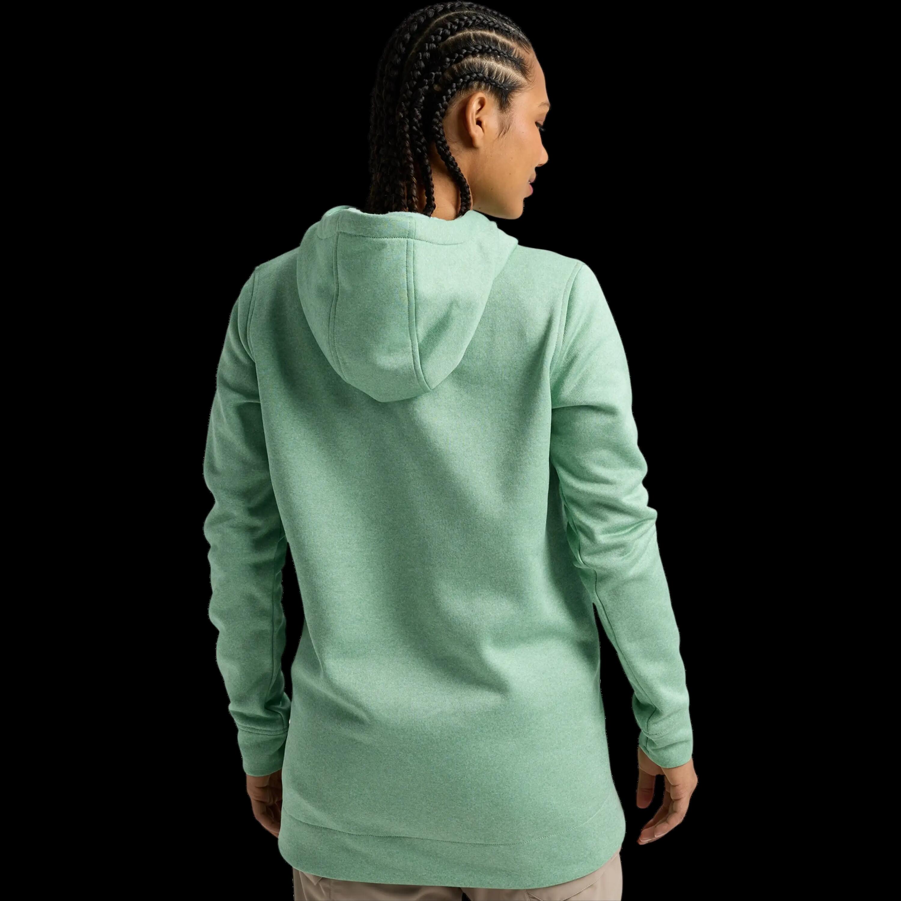 Burton Oak Long Kapuzenpullover Salbeigrün 2/4