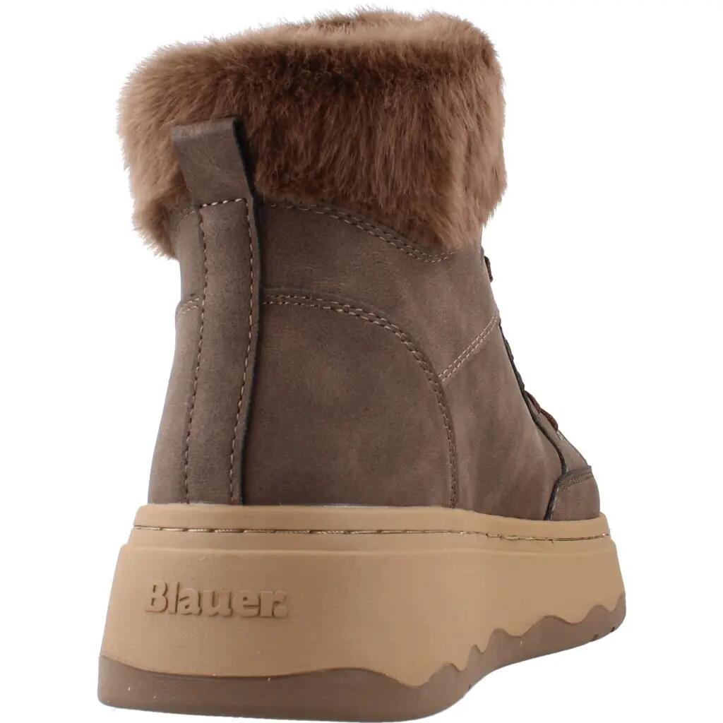 Blauer Modèle Mid Boot Maribel Couleur Marron 3/5