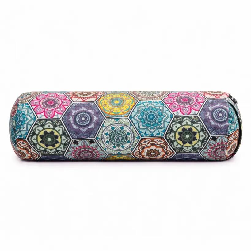 Bolster / Rodillo de yoga Bolster Omm Yoga Mandala Vibrant 2/5