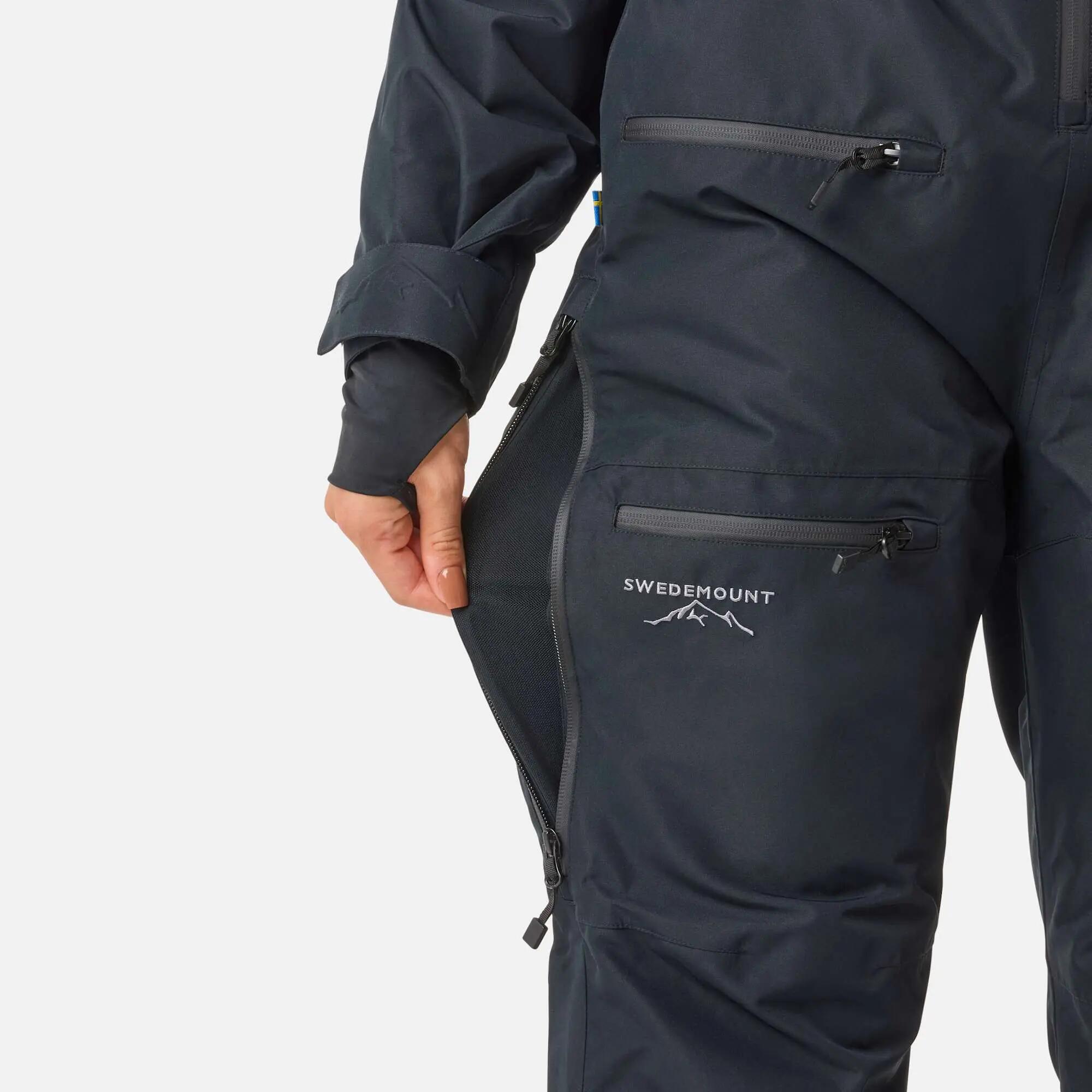 Damen Skianzug Winter overall wasserdicht winddicht atmungsaktiv Freeride II 9/14