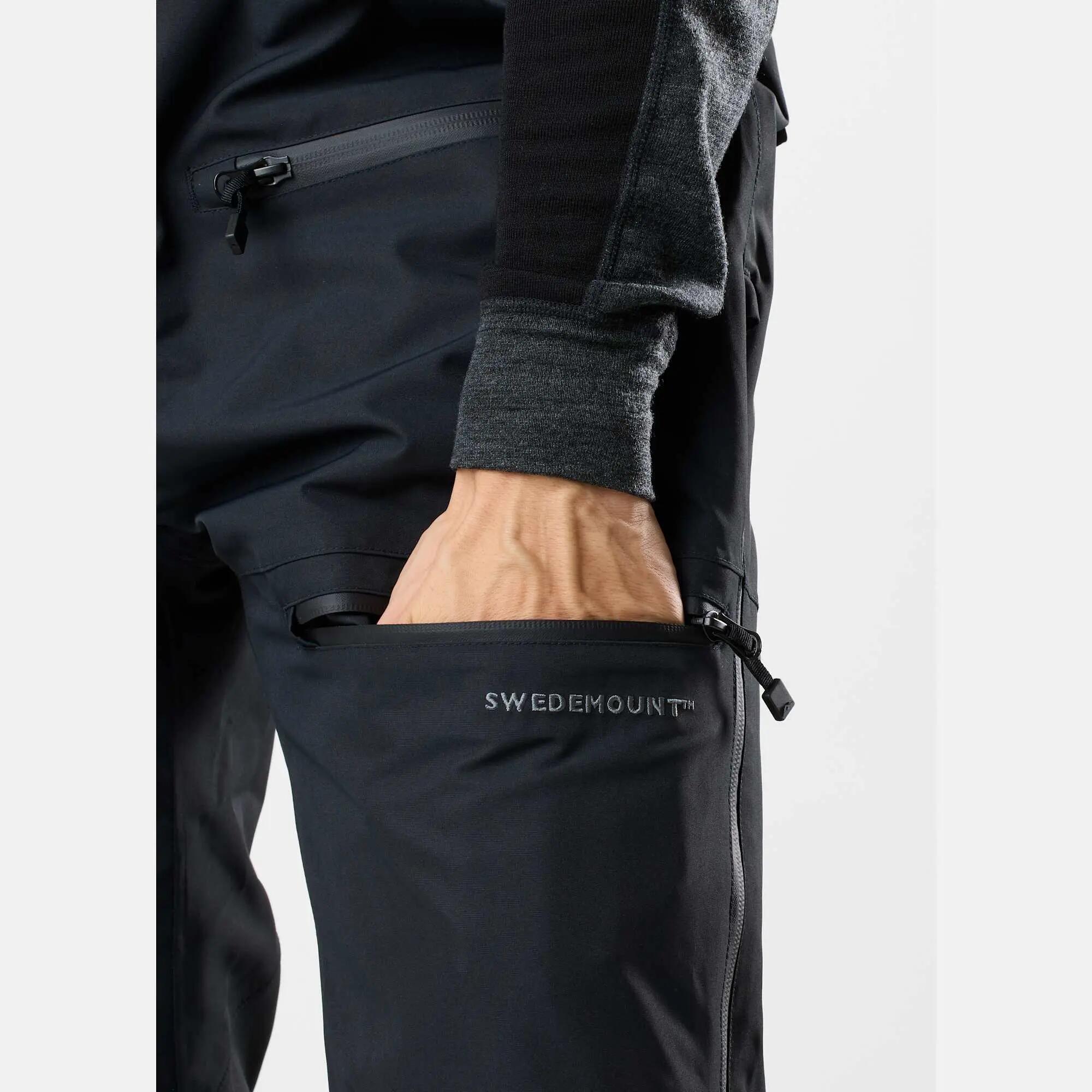 Pantaloni Con Bretelle Sci Uomo Impermeabile Freeride 13/14