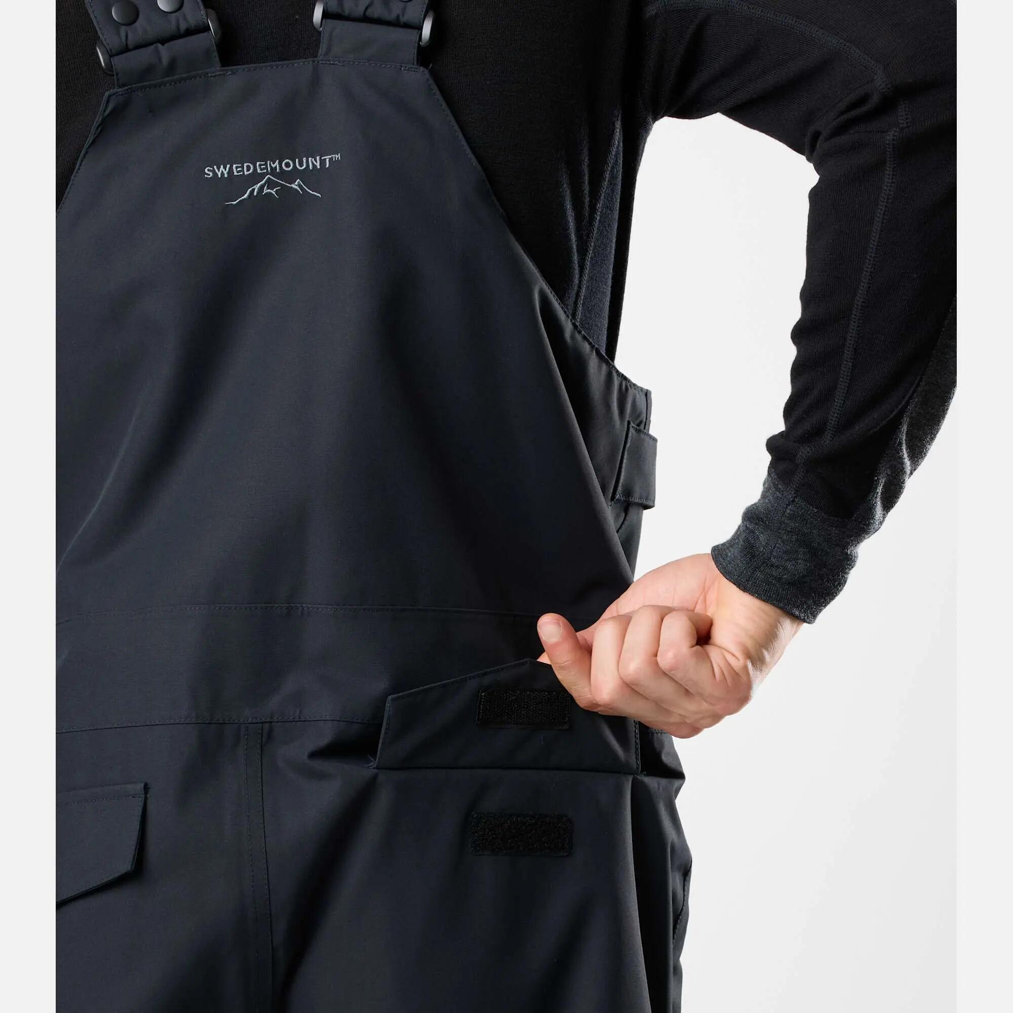 Pantaloni Con Bretelle Sci Uomo Impermeabile Freeride 12/14