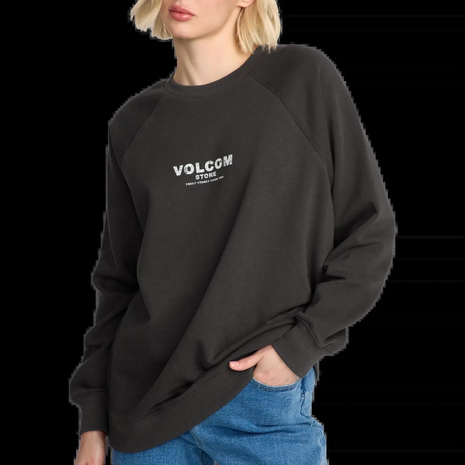 Sudadera Volcom Stone Magic Vintage Black 4/5