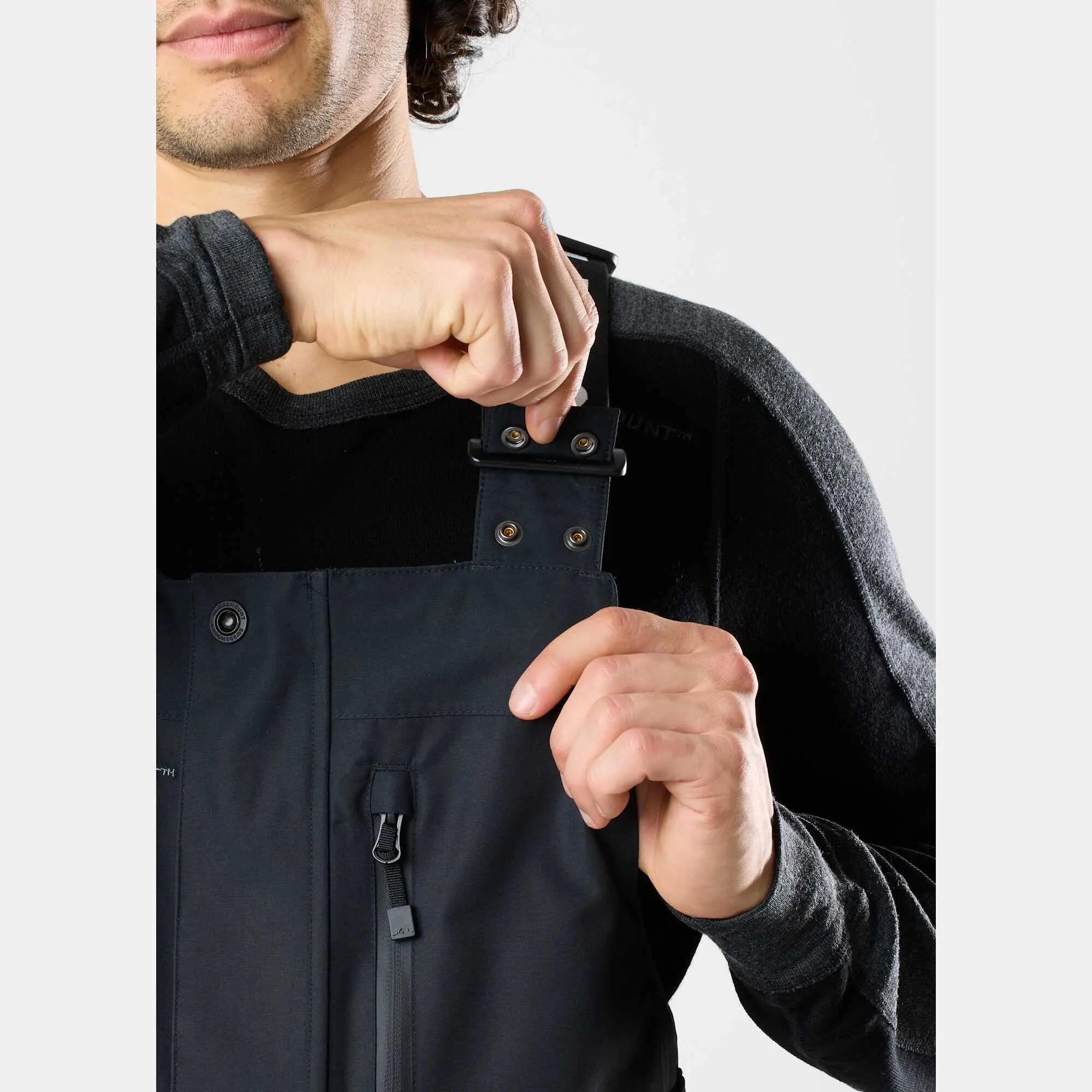 Pantaloni Con Bretelle Sci Uomo Impermeabile Freeride 10/14