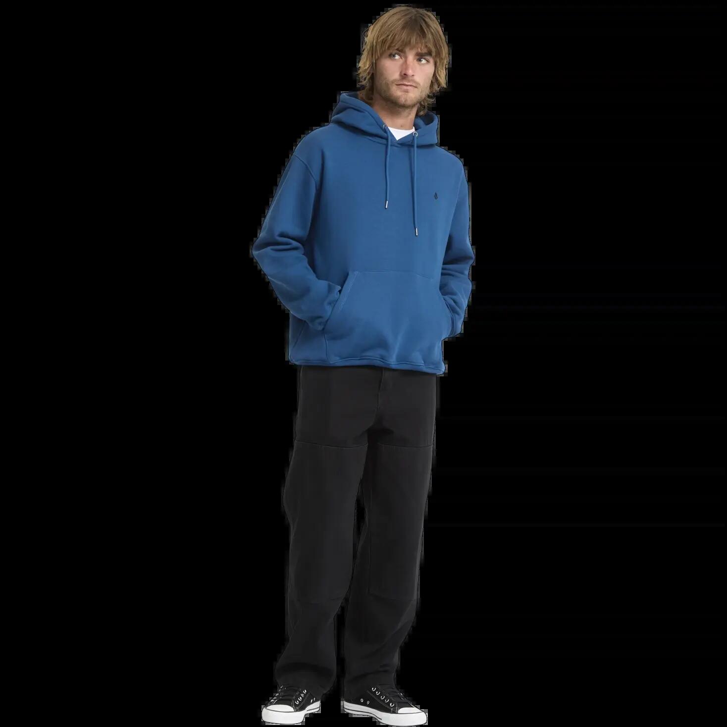 Volcom Single Stone Kapuzenpullover Kosmisches Blau 6/6