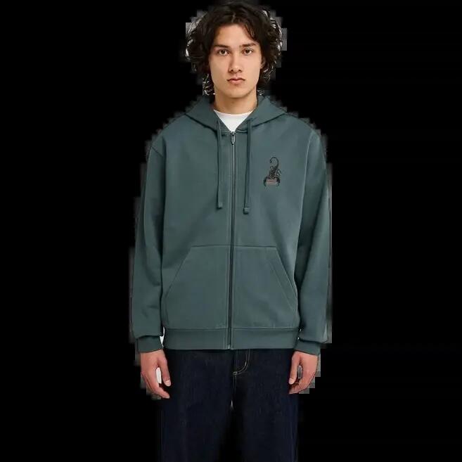 Sudadera Rvca Scorpo Azul 1/8