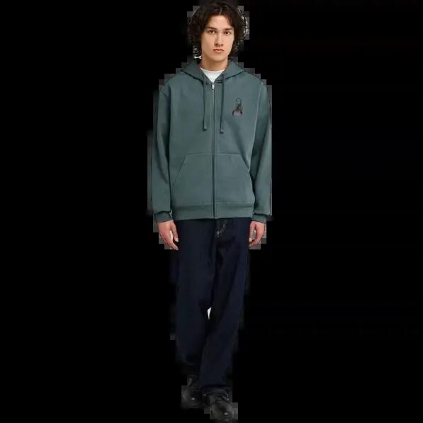Sudadera Rvca Scorpo Azul 4/8