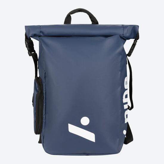 Sac à dos ordinateur imperméable roll-top 30 L pour le sport ORA bleu marine