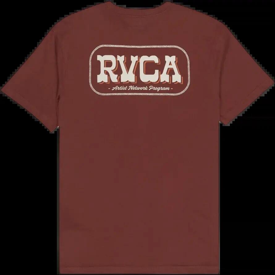 Camiseta Rvca Old West Rojo 6/8