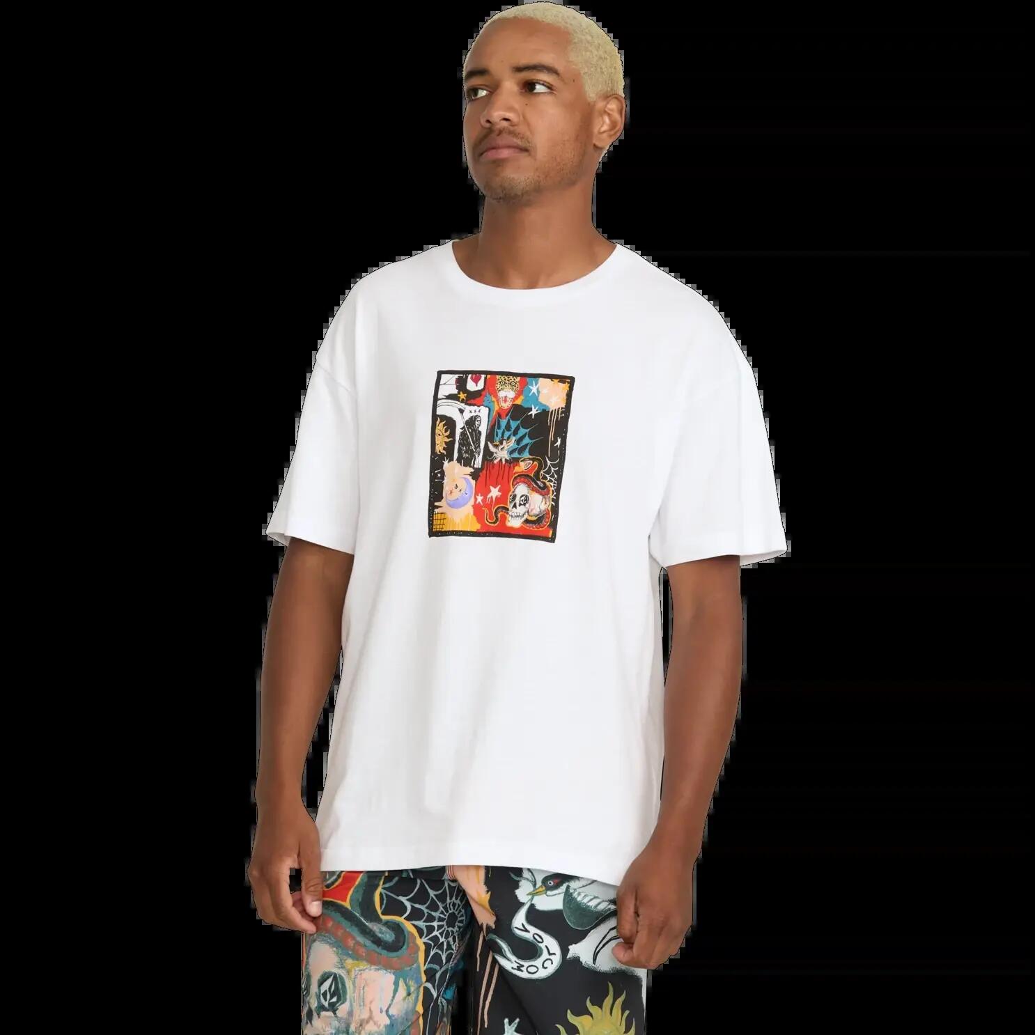 Maglietta Volcom Seth Conboy Bianco 2/3